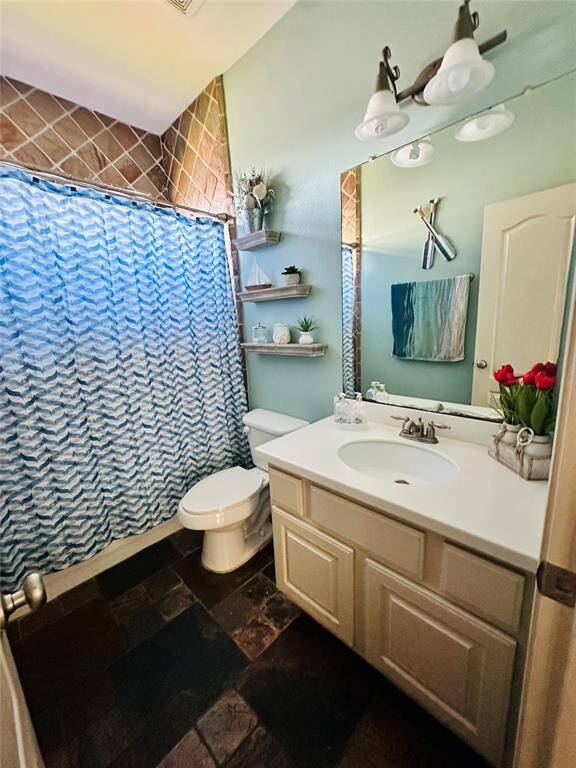 Bathroom right next to bedroom #2