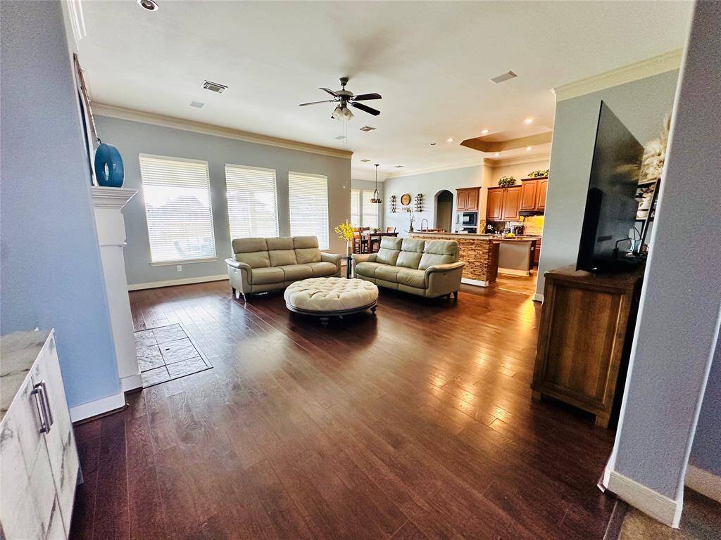 View from Entrance to the Family Room
