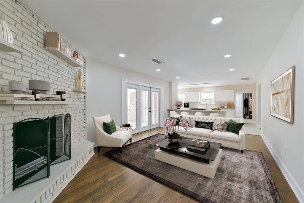 This open concept is perfect for entertaining