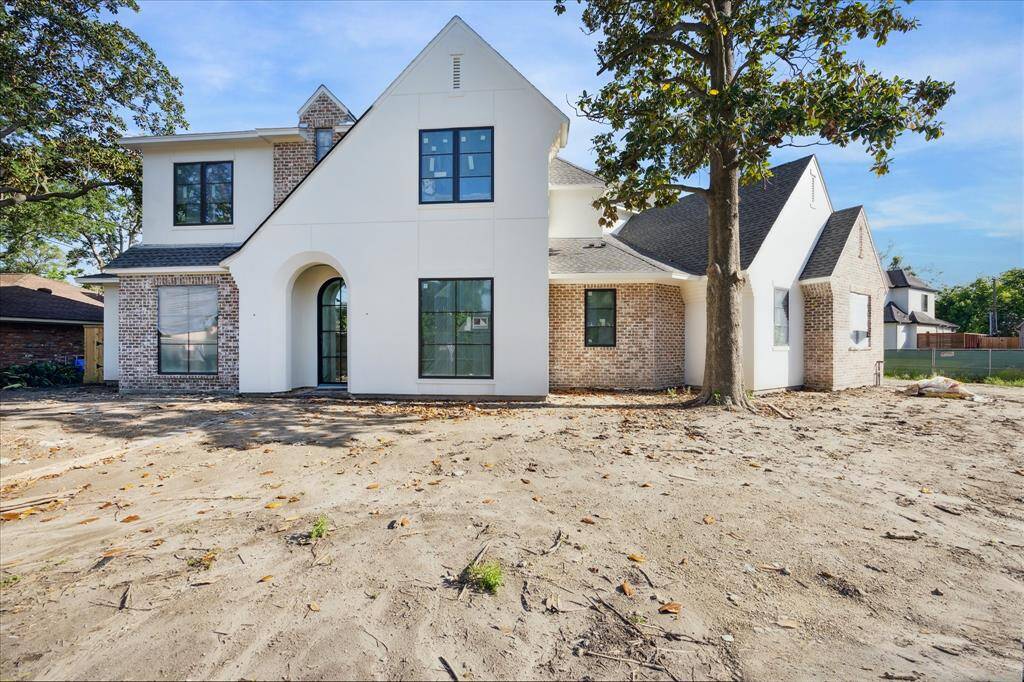 Welcome to 8725 Cedardale Drive located in the heart of Spring Valley Village! This stunning home features an arched entrance, brick with natural finish, a custom iron door, and two gas lamps (to be installed). Progress Pictures as of 04/01/2025
