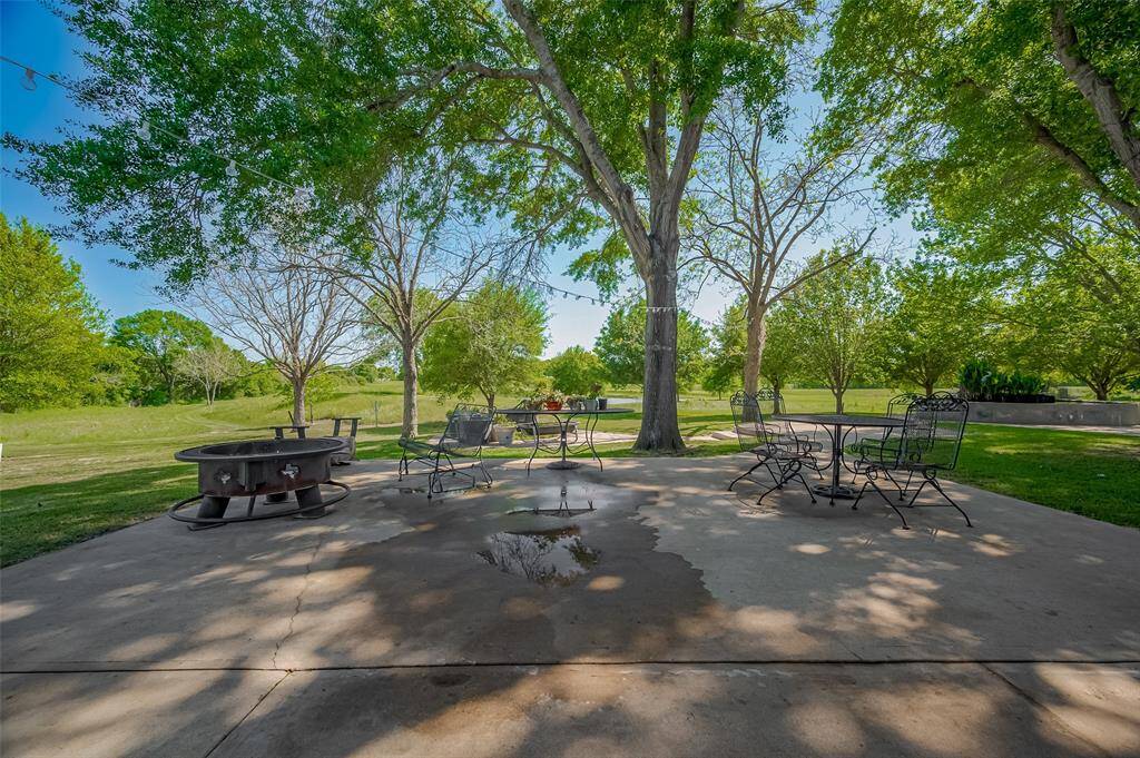 Back yard of main home