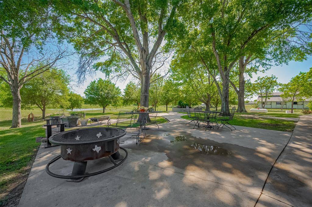 Back yard of main home