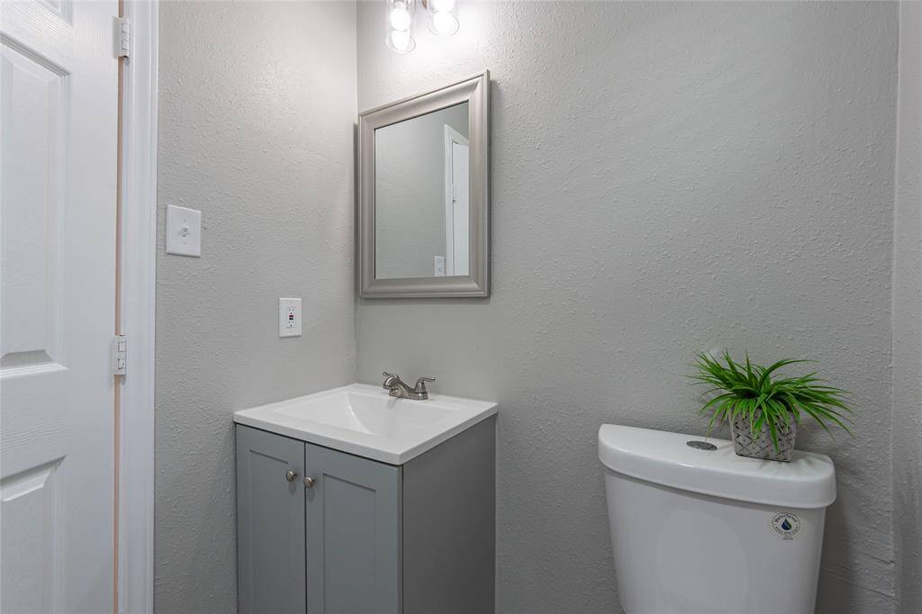 Hallway Bath vanity