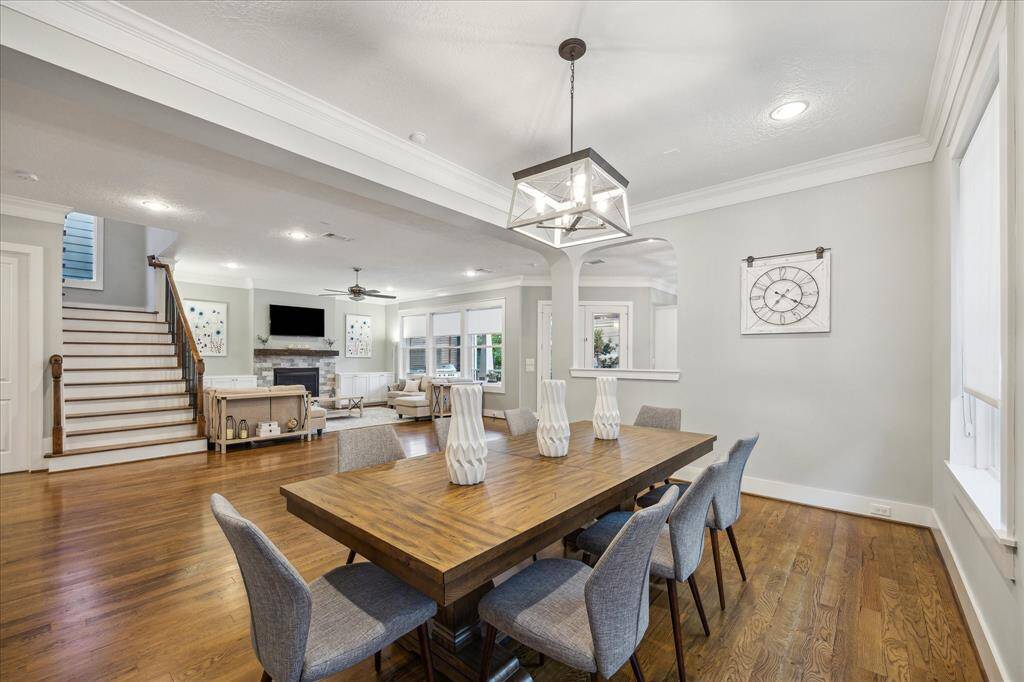 DINING ROOM - Dining space opens to the living room and kitchen, creating the perfect flow for entertaining.