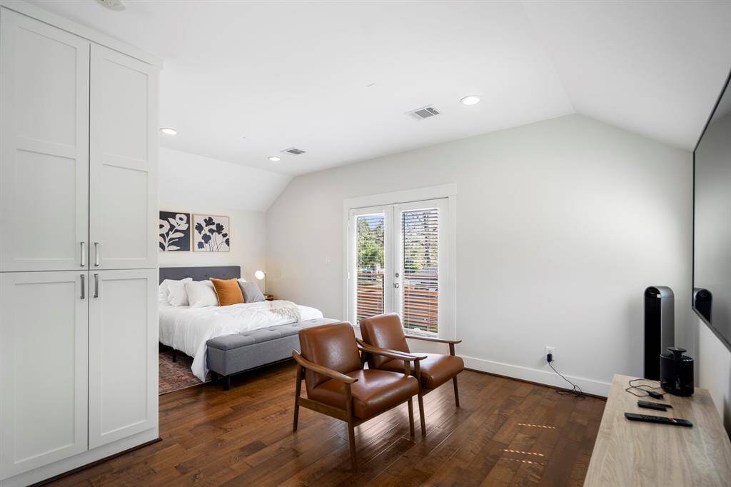 Each bedroom offers quiet comfort and ample closet space.