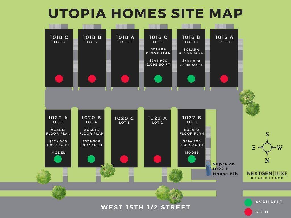 Utopia Homes Site Map