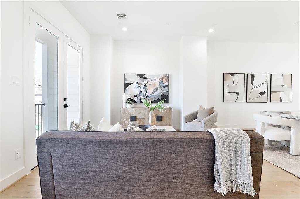 Imagine your sofa and TV in this inviting living room, creating the perfect space for relaxation.