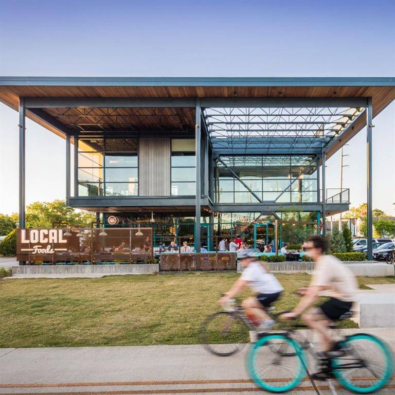 The Hike & Bike Trail at MKT and Lawrence Park. The Heights HEB is just a few blocks away, with additional options like Whole Foods, Central Market, and the Heights Mercantile farmers market nearby. Enjoy the connivence of popular nearby spots like Heights Bier Garten, Loro, Local Foods and More!