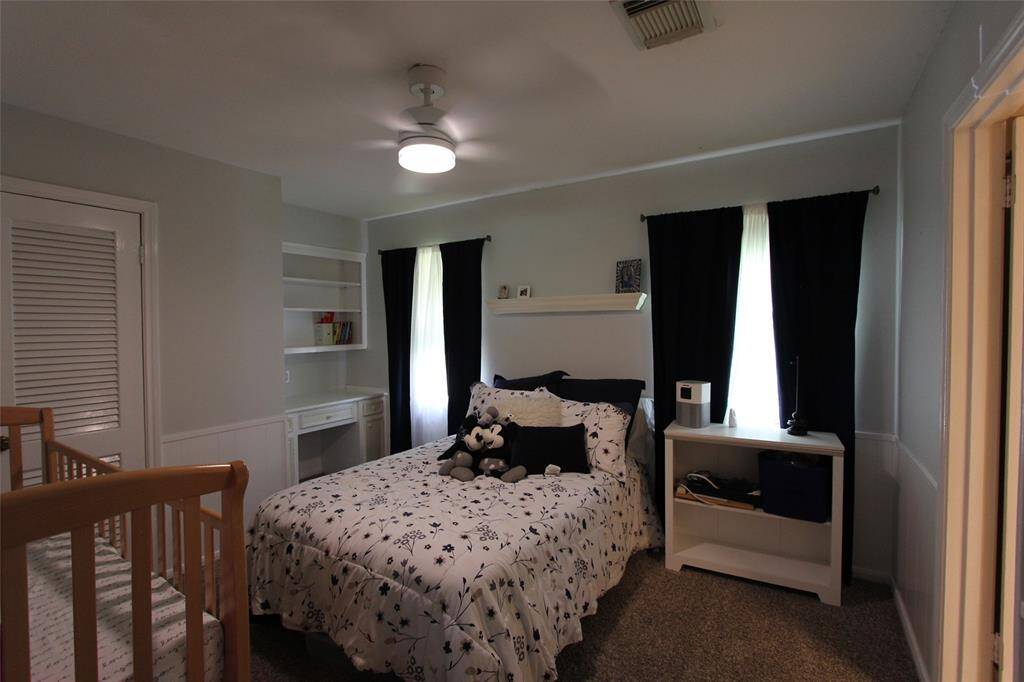 Bedroom 3 also has a built in desk/vanity area