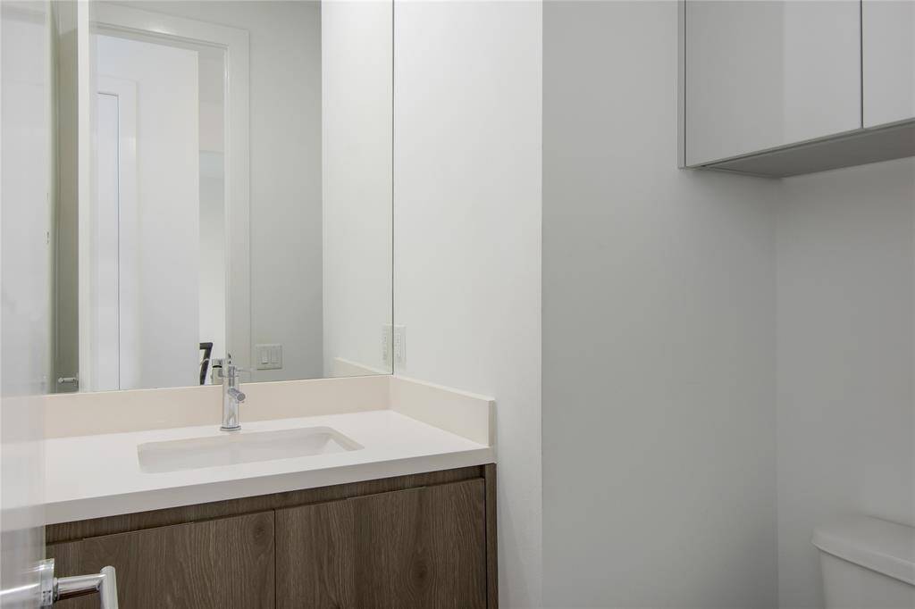 Half Bath on Second Floor