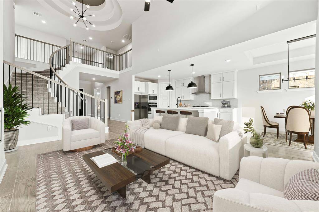 Virtually staged representative photo. Home under construction. Design selections and colors may vary.