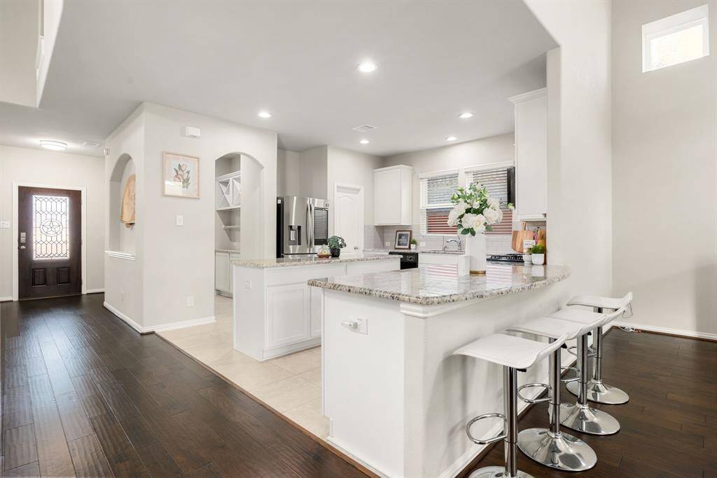 Enjoy your morning coffee or brunch with plenty of natural light streaming through the windows.