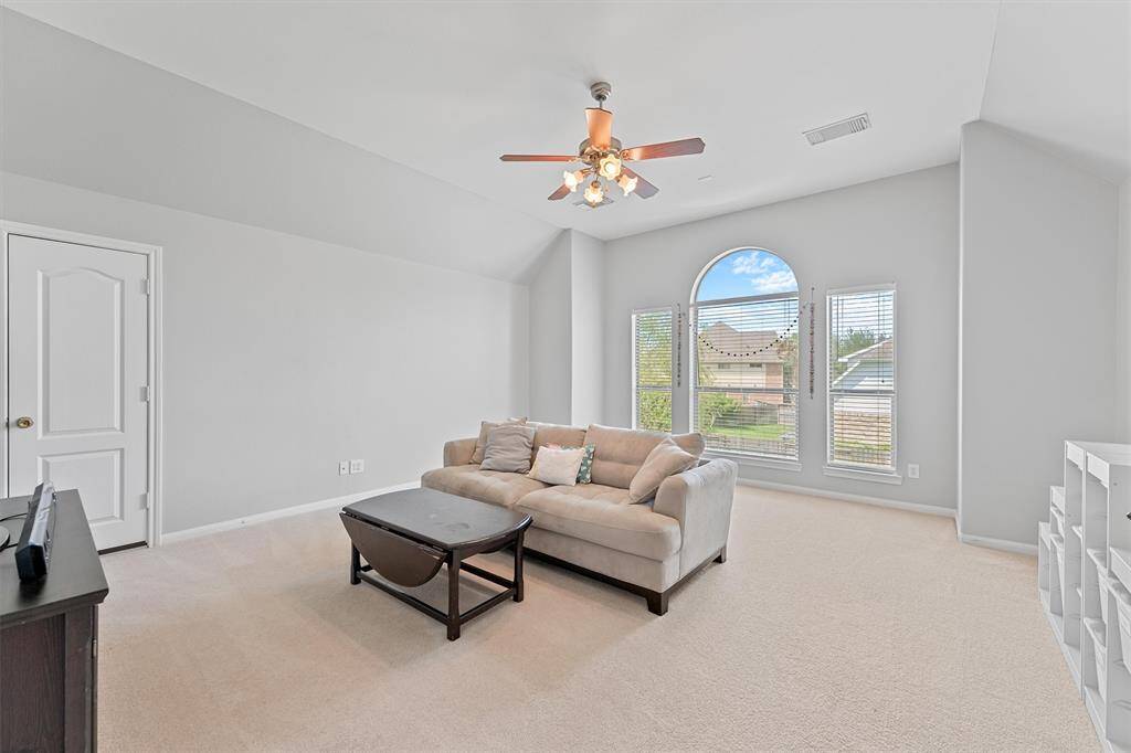This flexible bonus area is perfect for lounging, gaming, or setting up a media zone.