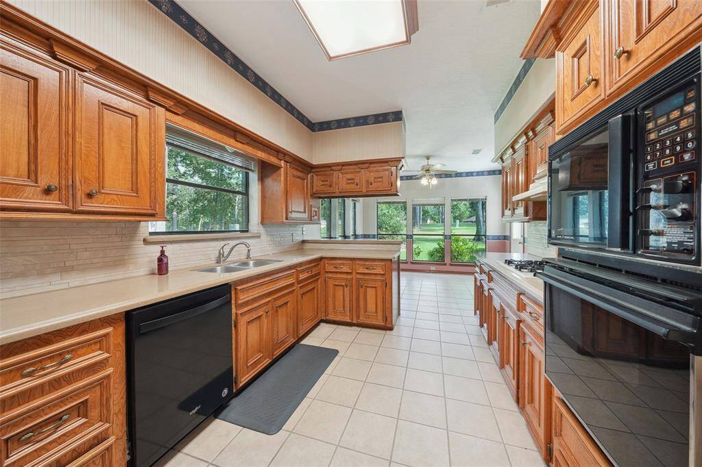 Ample cabinet storage and plenty of prep space for the chef in your life.