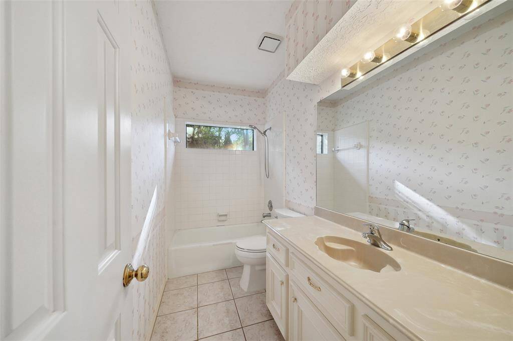 Hall bath.