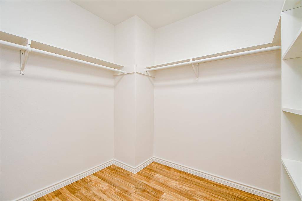 Master closet.