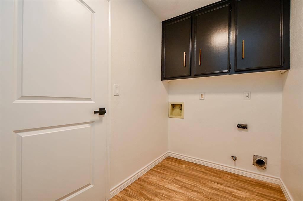 Laundry room.