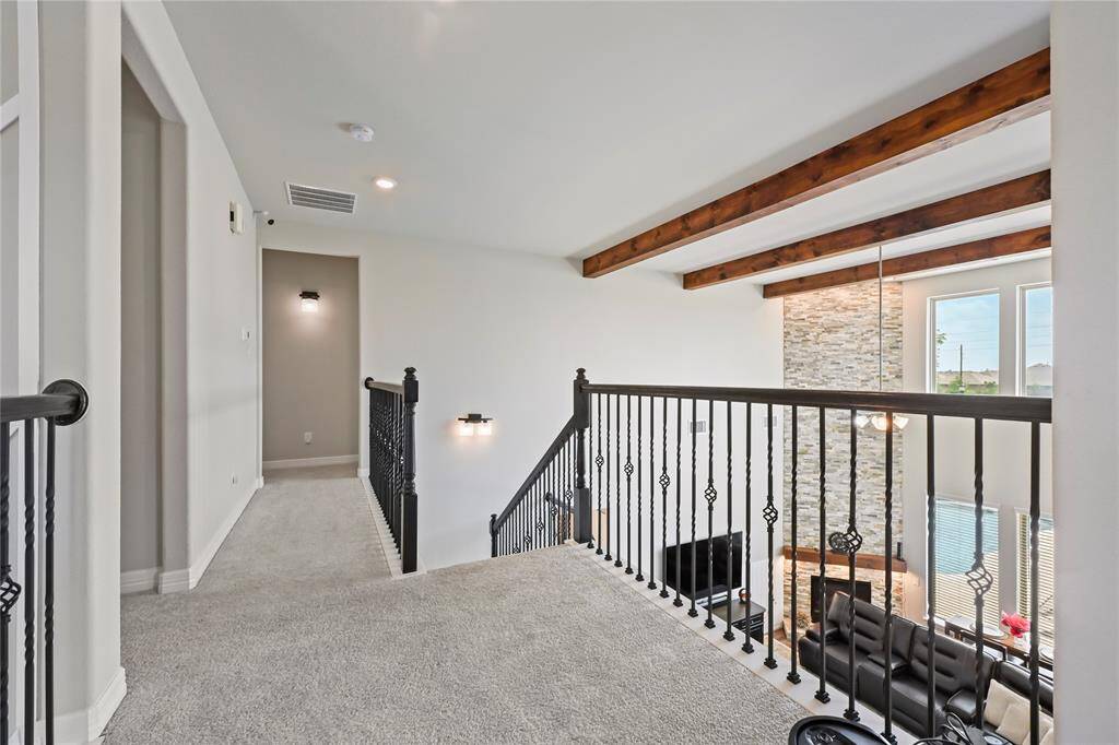Upstairs landing area