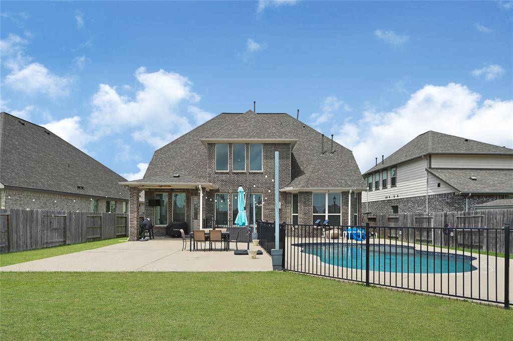 Large patio area