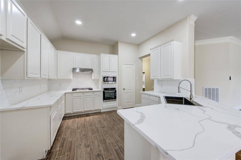 New stainless steel appliances