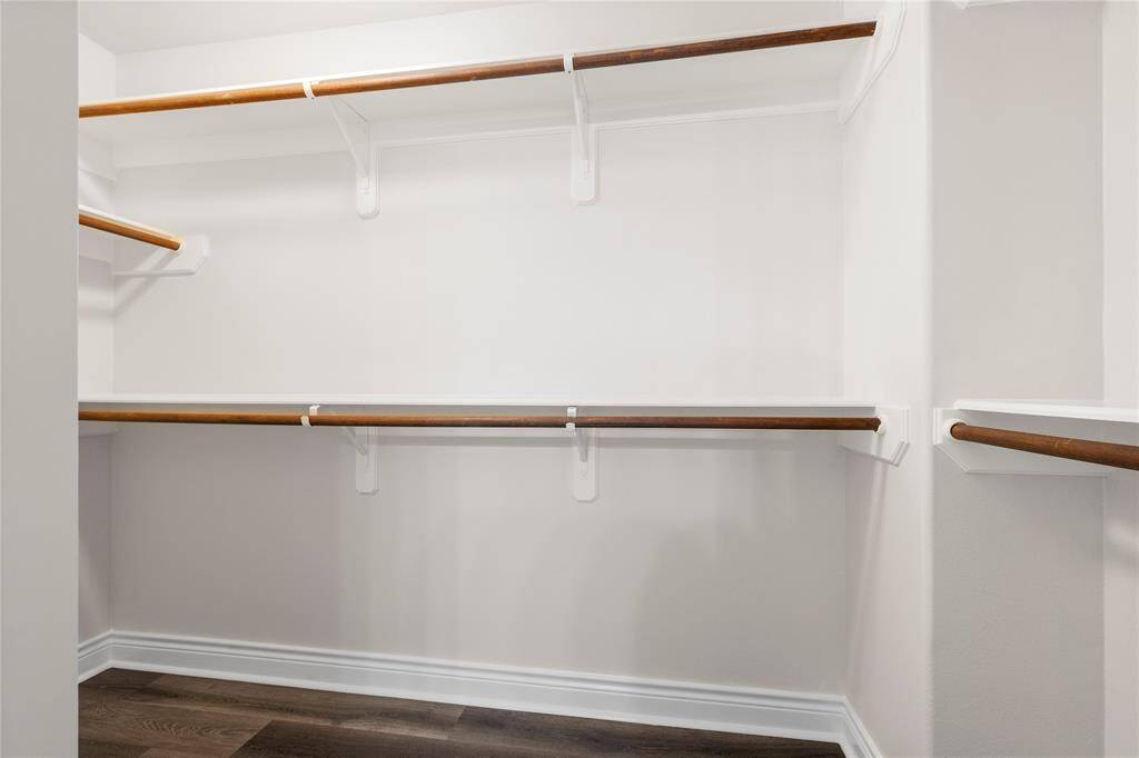 Primary Bedroom Walk-in Closet.