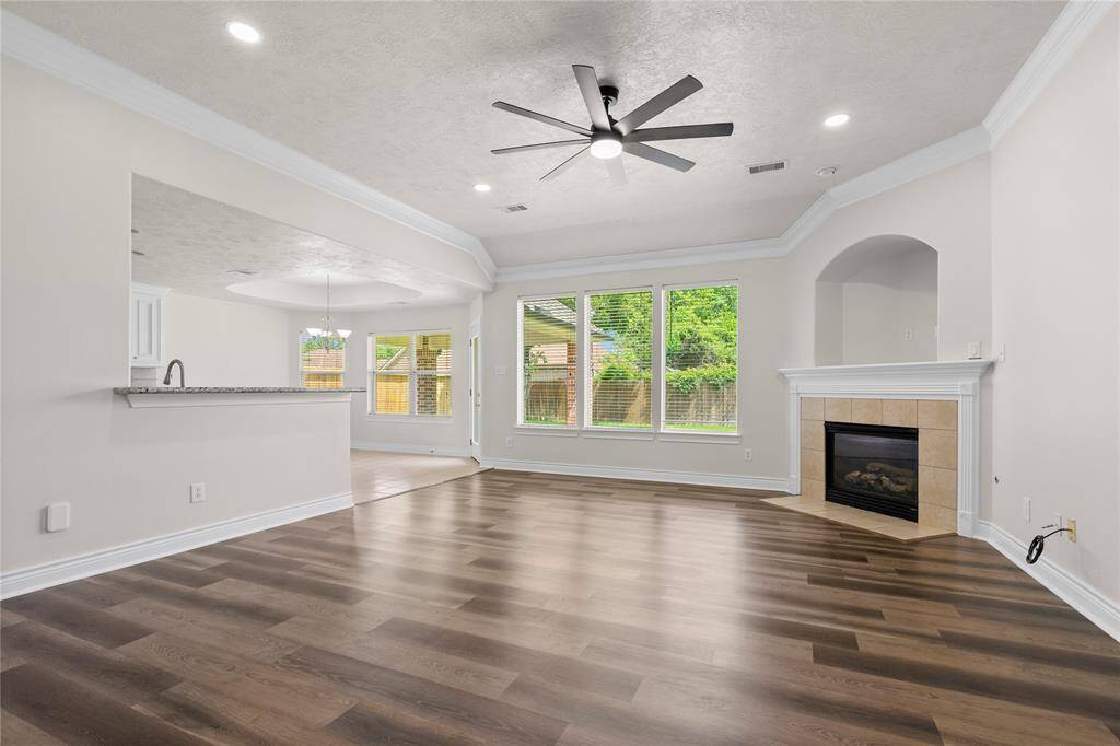 Beautiful Living Area with tons of Natural Light!