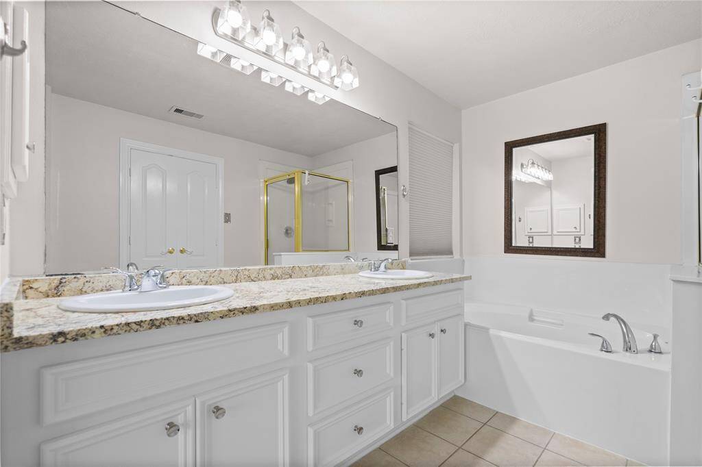 Double Sink in Primary Bathroom