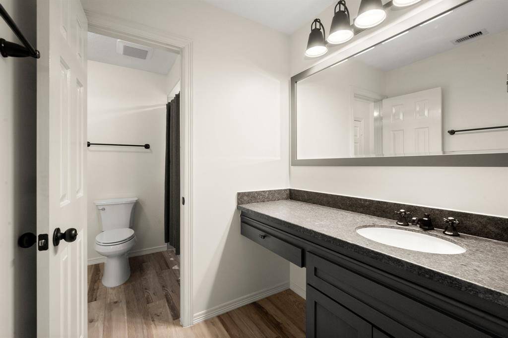 Shared bathroom.