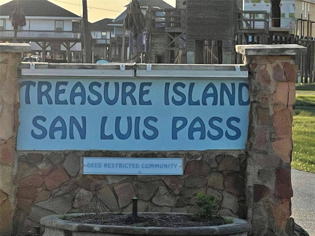Treasure Island is right a the San Luis Pass