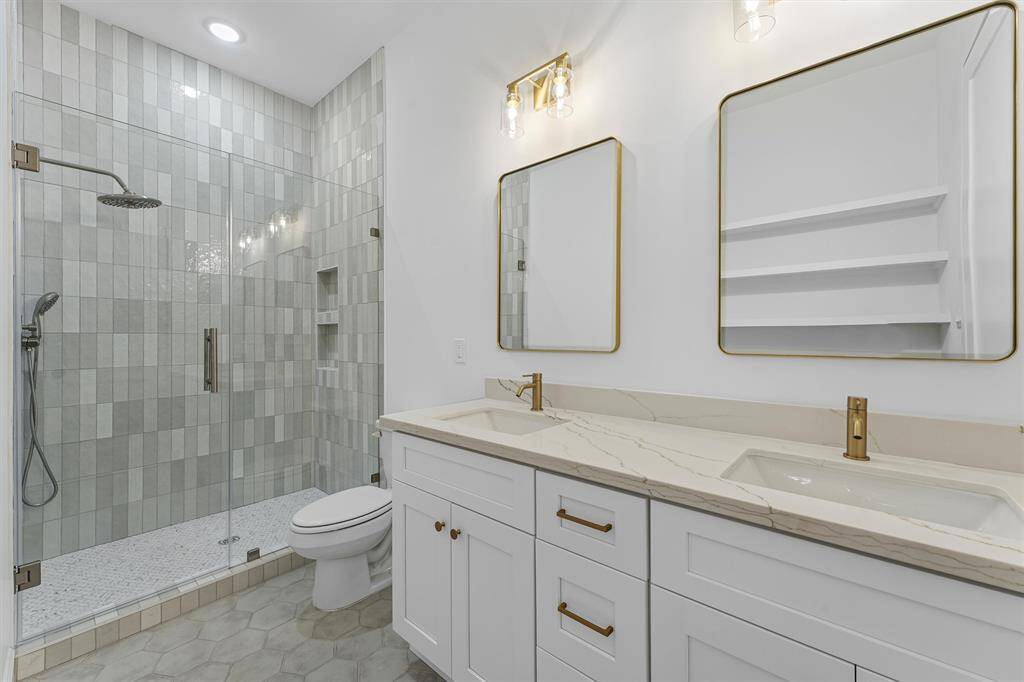 Secondary bathroom