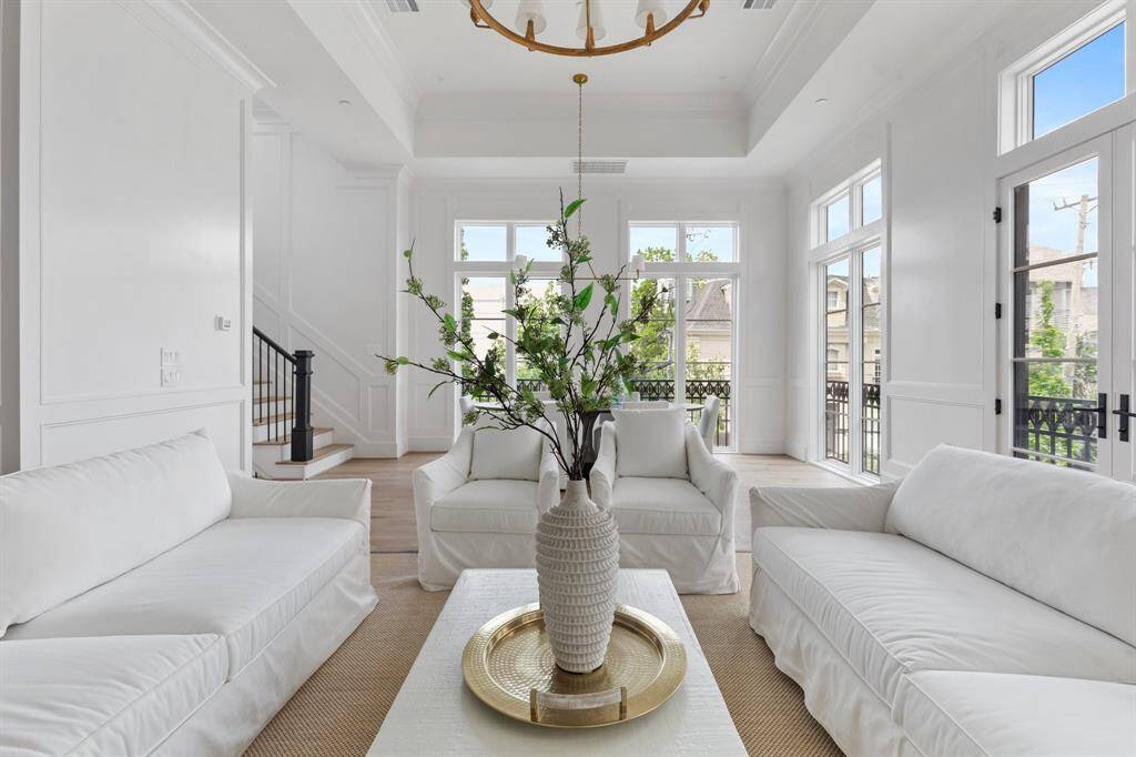 Intricate millwork and custom craftsmanship deliver a level of quality rarely found in comparable new construction.