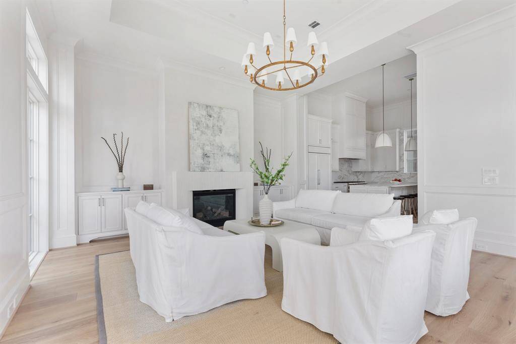 Designed with both cozy nights and lively entertaining in mind, this living space is as functional as it is elegant.