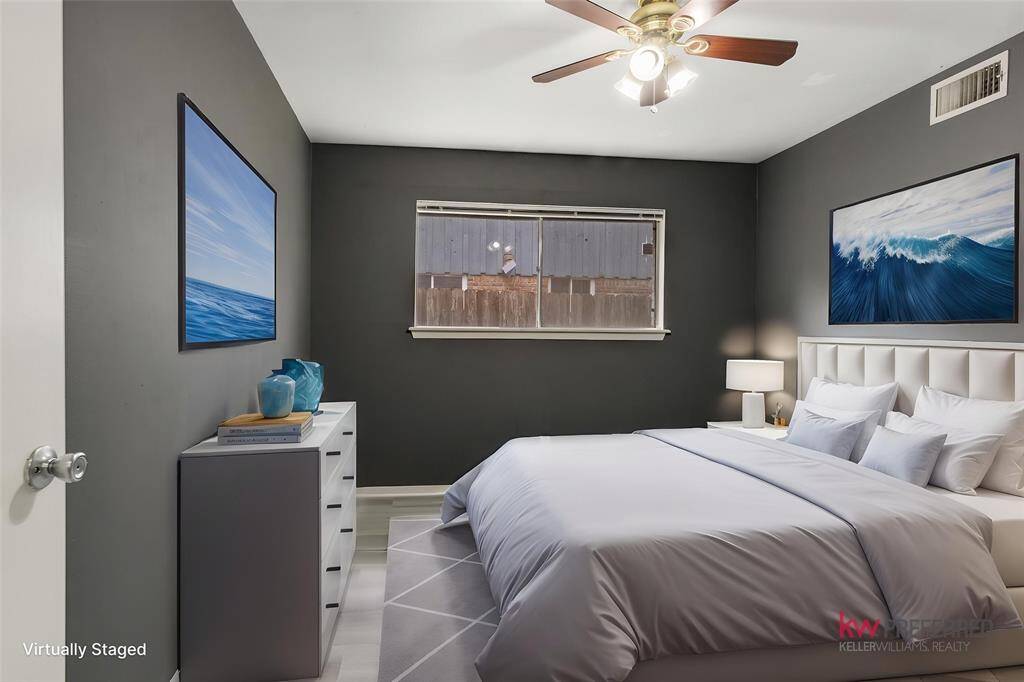 Bedroom 2 has been virtually staged to show the possibilities for this room.