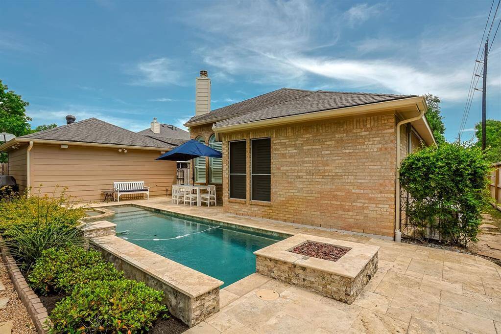For those chilly night enjoy sitting by your fire-pit and a nice dip into your heated pool!