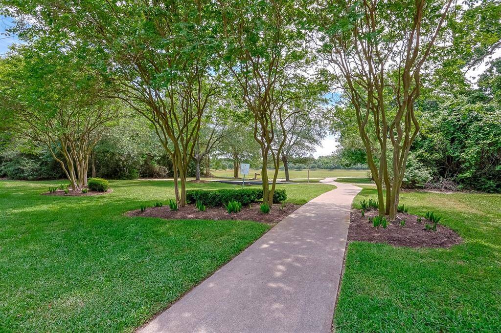 Step outside for a walk to the greenbelt