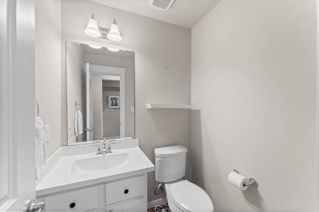 Half bath. 2nd floor