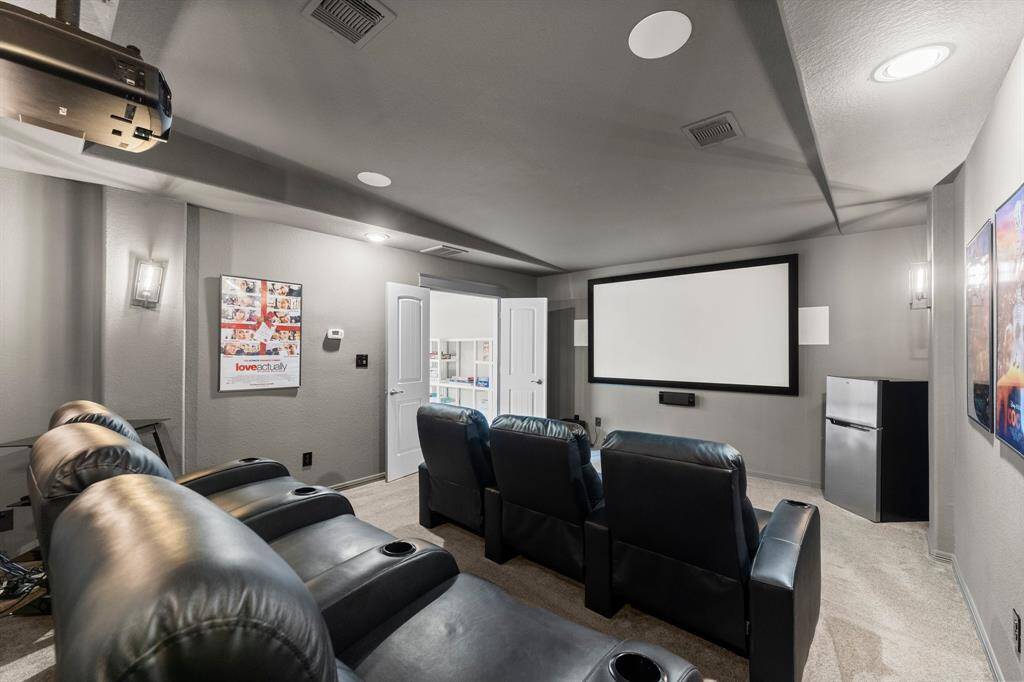 Media room. 2nd floor.