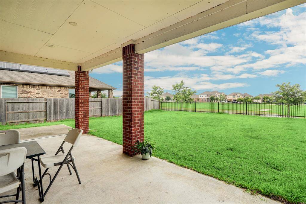 Cover porch in the back