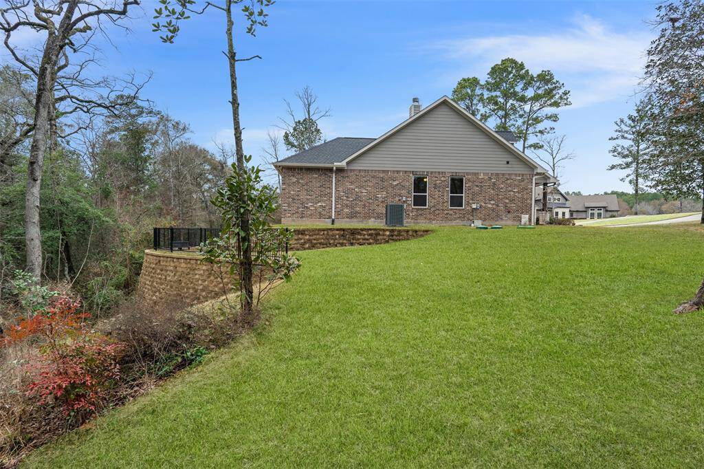 View from the southwest corner of the property.