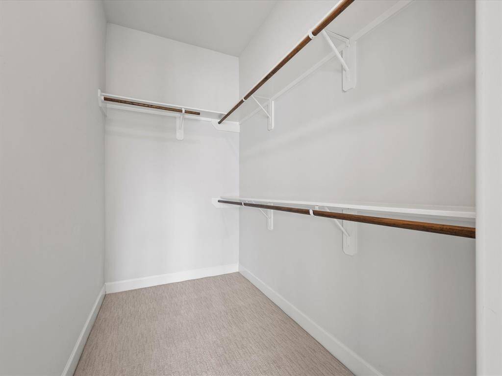 Great closet space for  your entire wardrobe.