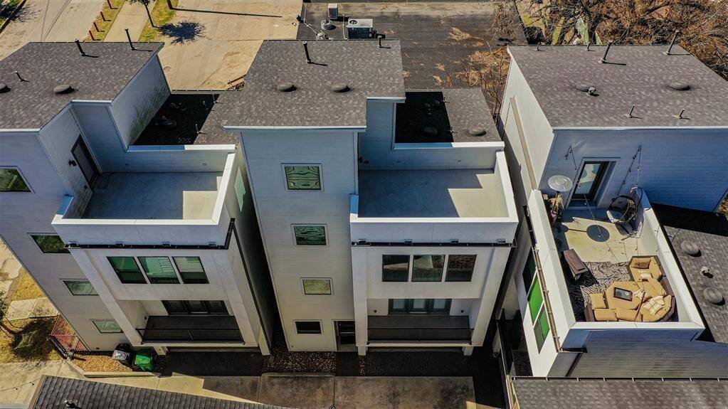Aerial view of your new space.
