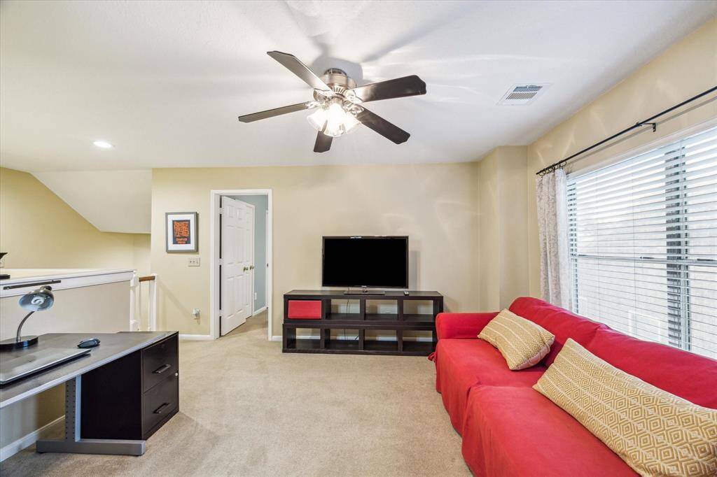 Another view of the game room.