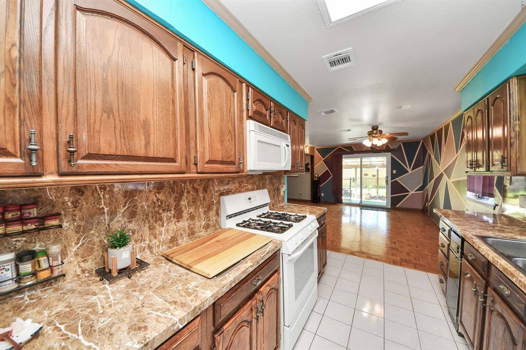 Plenty of counter space with all appliances included