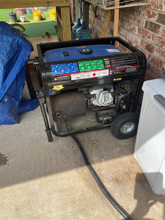 Powerful generator included