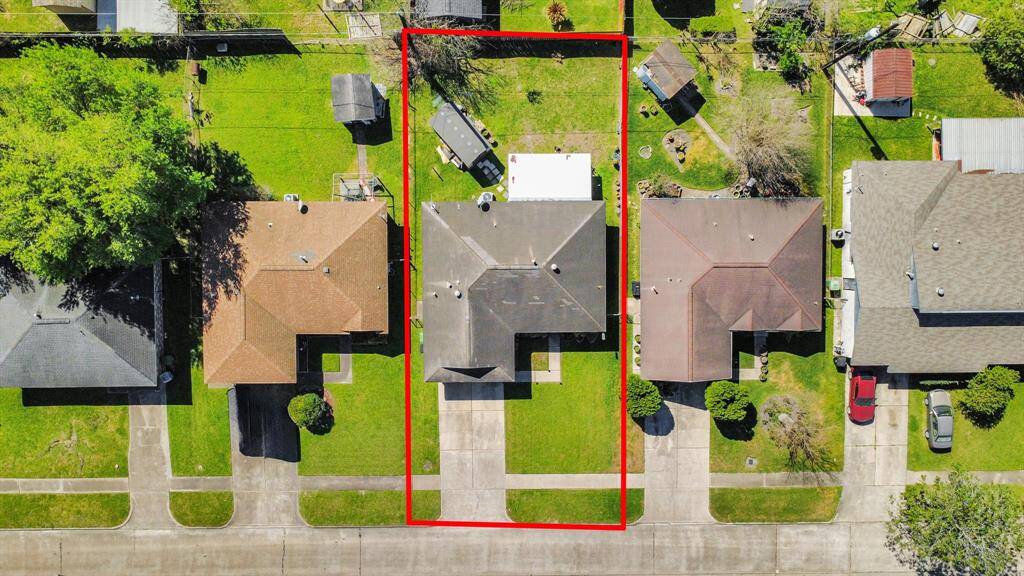 Bird’s eye view of this great home