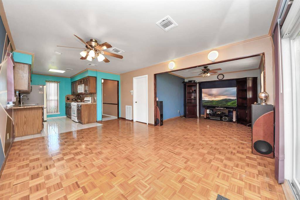 Spacious and open living spaces