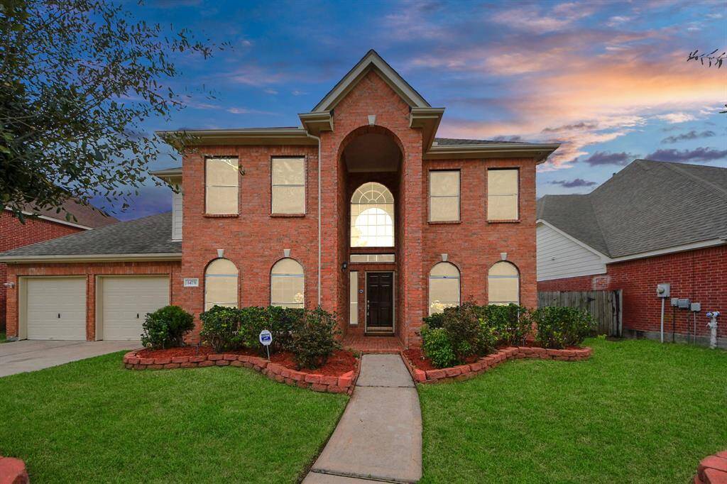 Two-story brick home on A "cul-de-sac" street