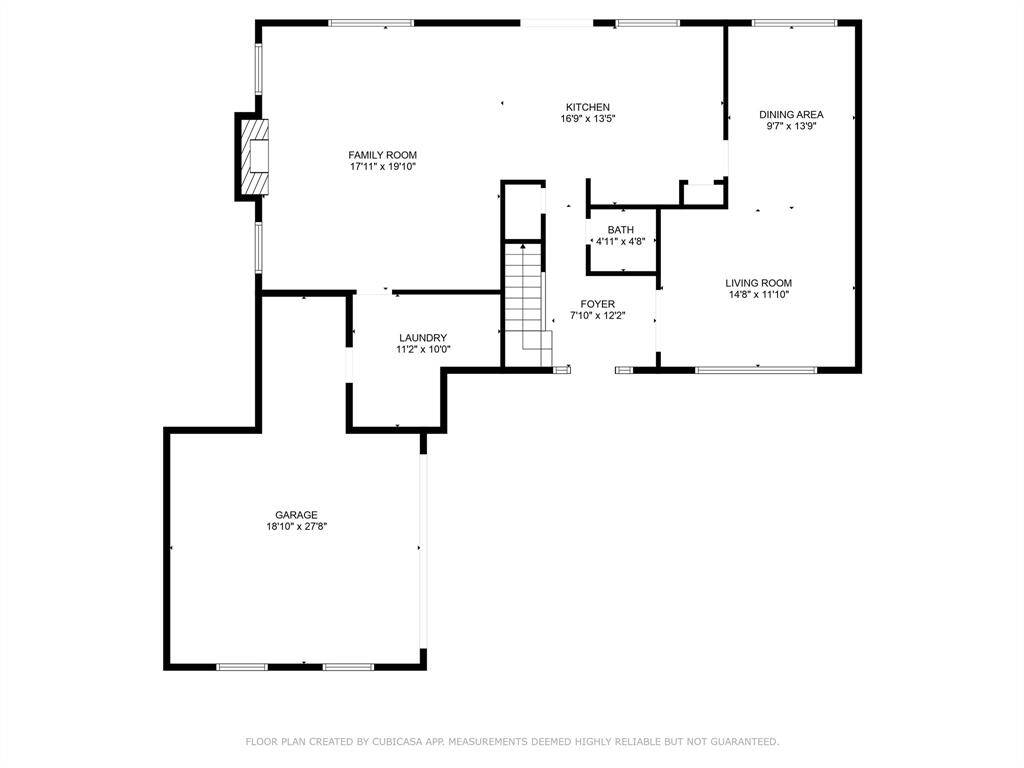 First floorplan