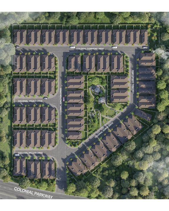 Colonial Heights Rendered Site Plan!