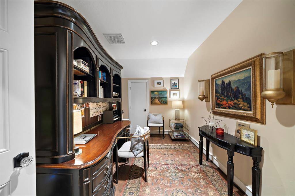 Upstairs office!